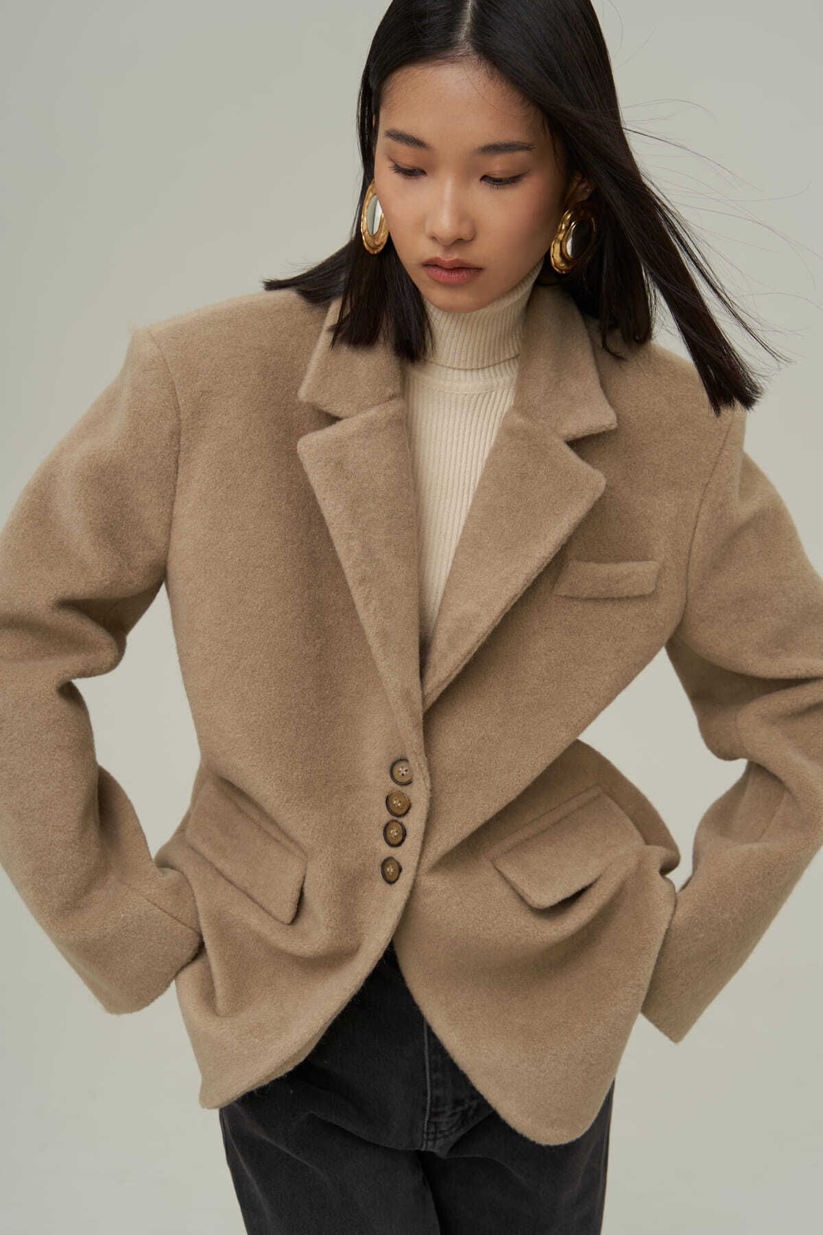 Mink blazer cheap