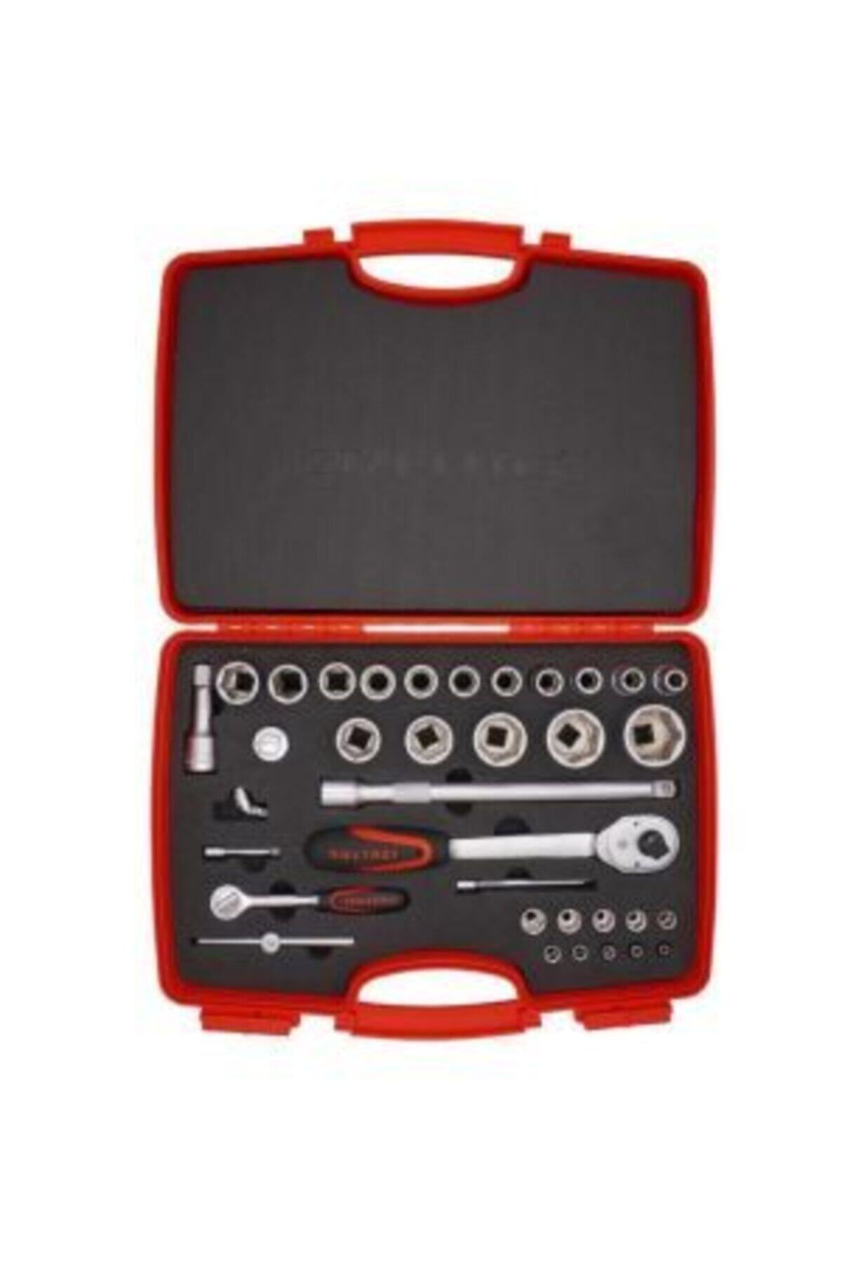 İzeltaş Izeltaş 1/4, 1/2 Altı Köşe Lokma Anahtar Takımı (35 Parça)