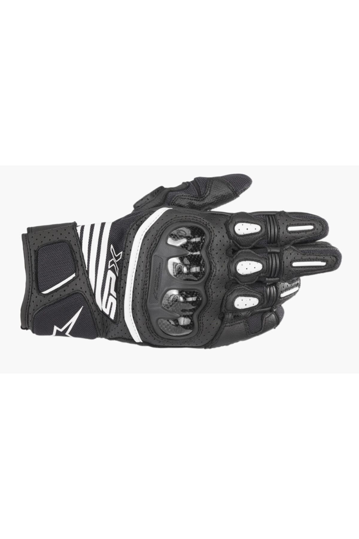 Alpinestars Sp X Aır Carbon V2 Siyah Deri Motosiklet Eldiveni