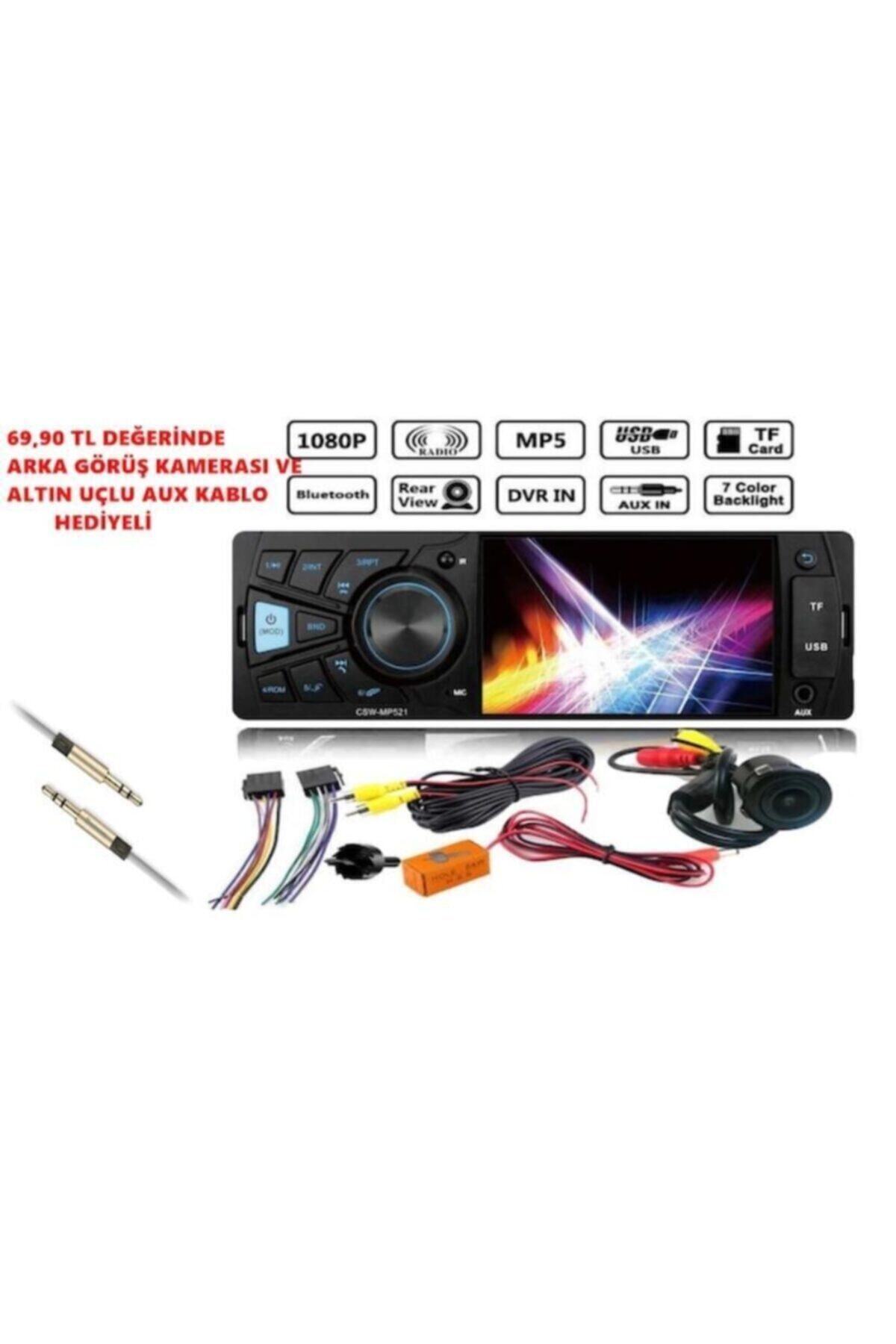 audiomax araba oto teyp geri park kamera bluetooth mp5 mp4 mp3 usb sd aux mx 7555 fiyati yorumlari trendyol