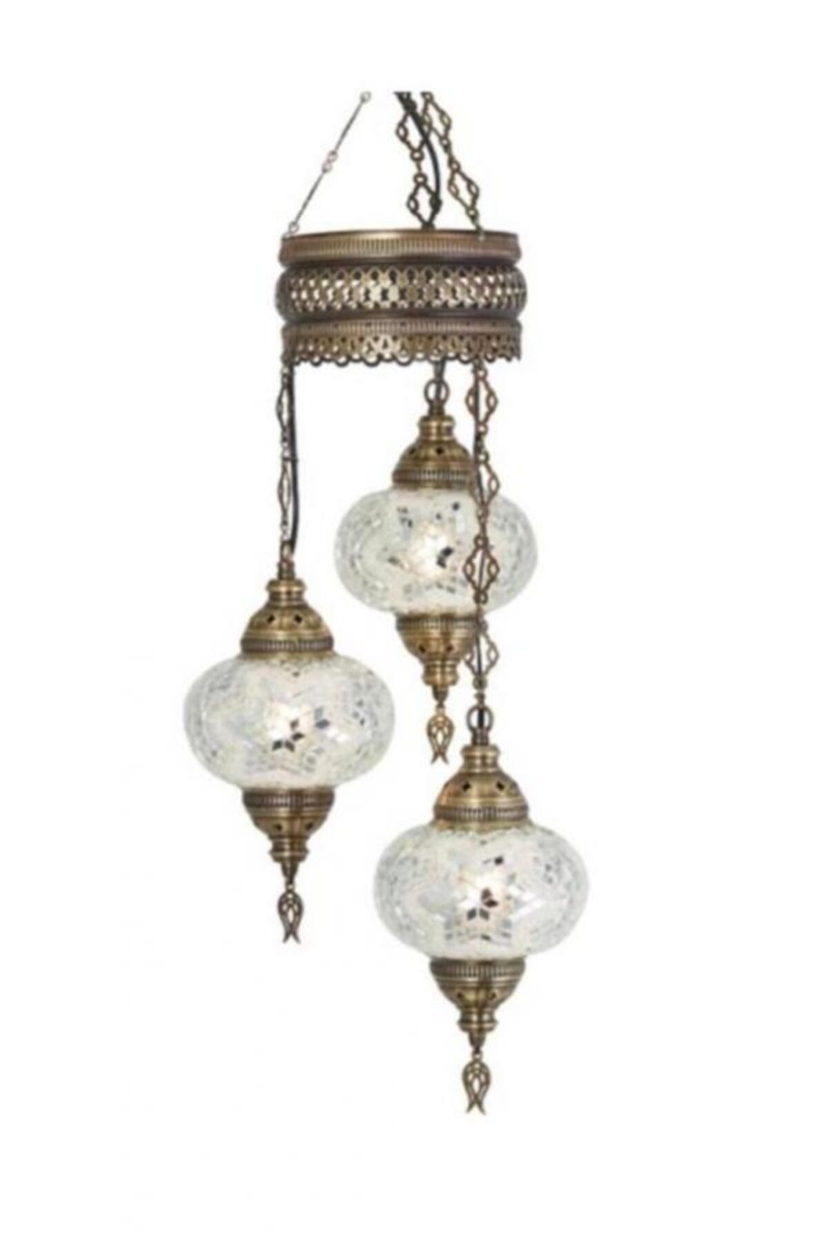 Expoze Otantik Mozaik Lamba 3'lü Set (no: 3 Cam)