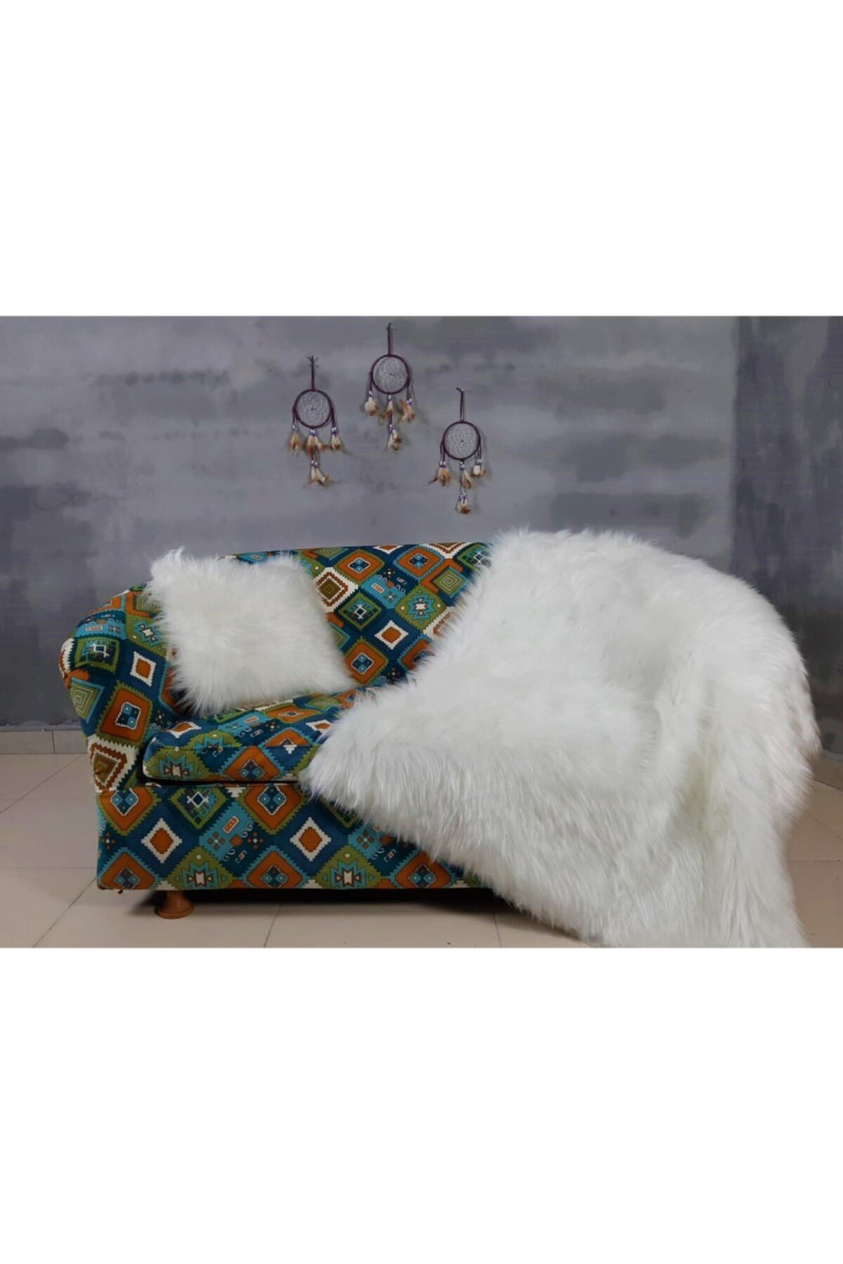 basic creation pelus koltuk ortusu 90x160 ve kirlent kilifi takim 43x43 cm fiyati yorumlari trendyol