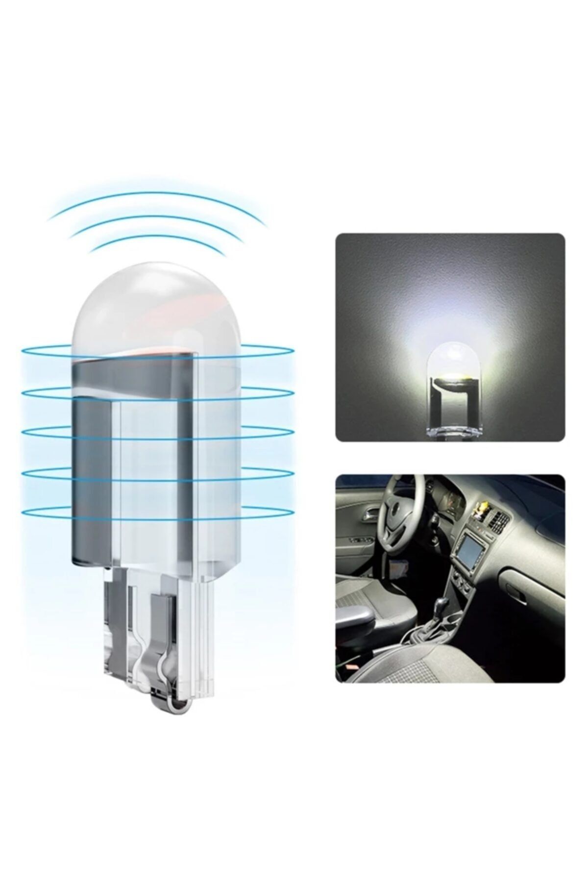gurlerotoaksesuar t10 led ampul yeni nesil 12v 5w beyaz renk 2 adet fiyati yorumlari trendyol