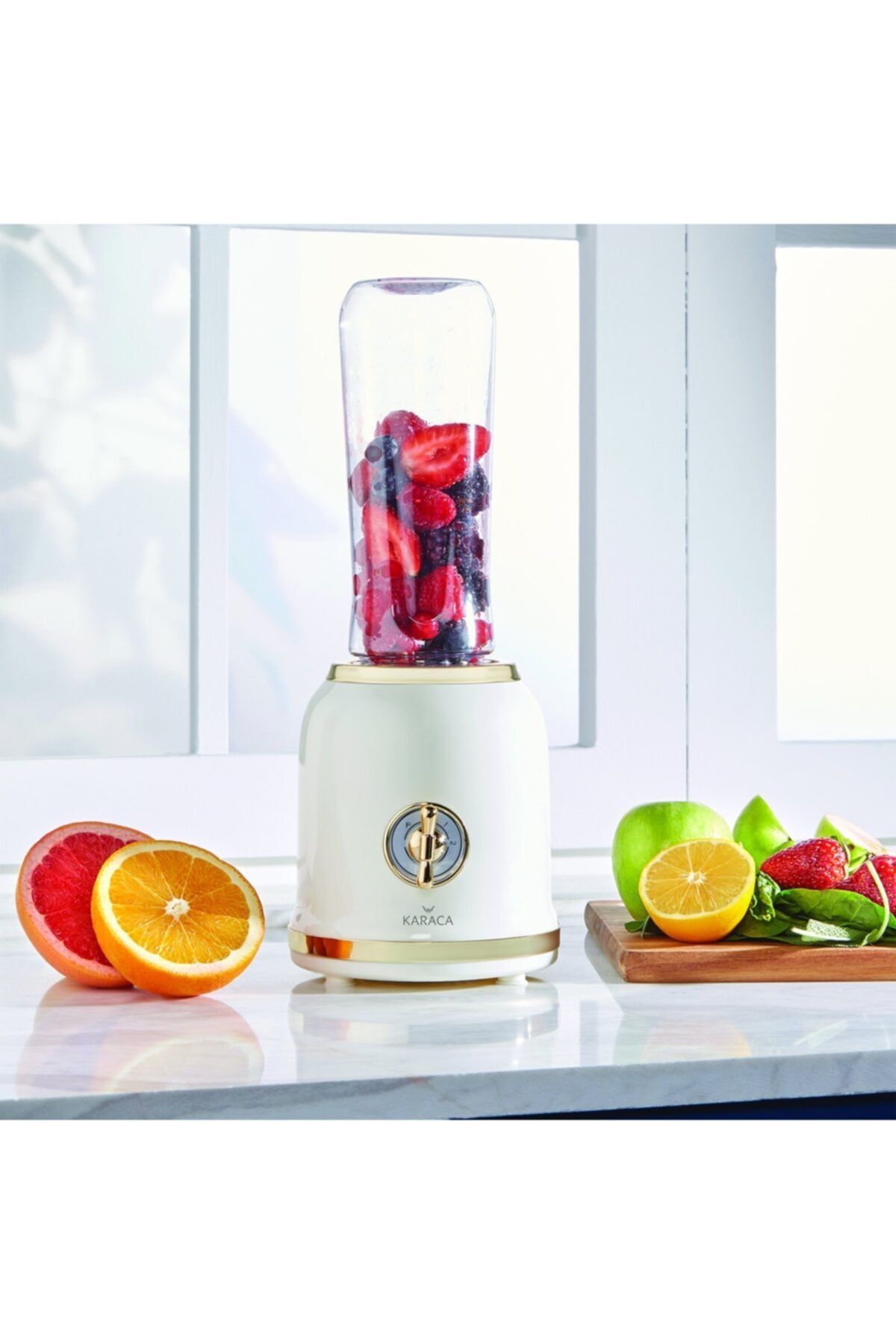 karaca retro personal kisisel smoothie blender cream fiyati yorumlari trendyol