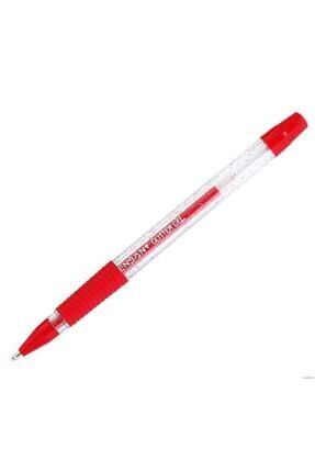 Kırmızı Simli Jel Tükenmez Kalem Jel Simli 1.0 Mm Kırmızı (12 Li Paket) Image 0