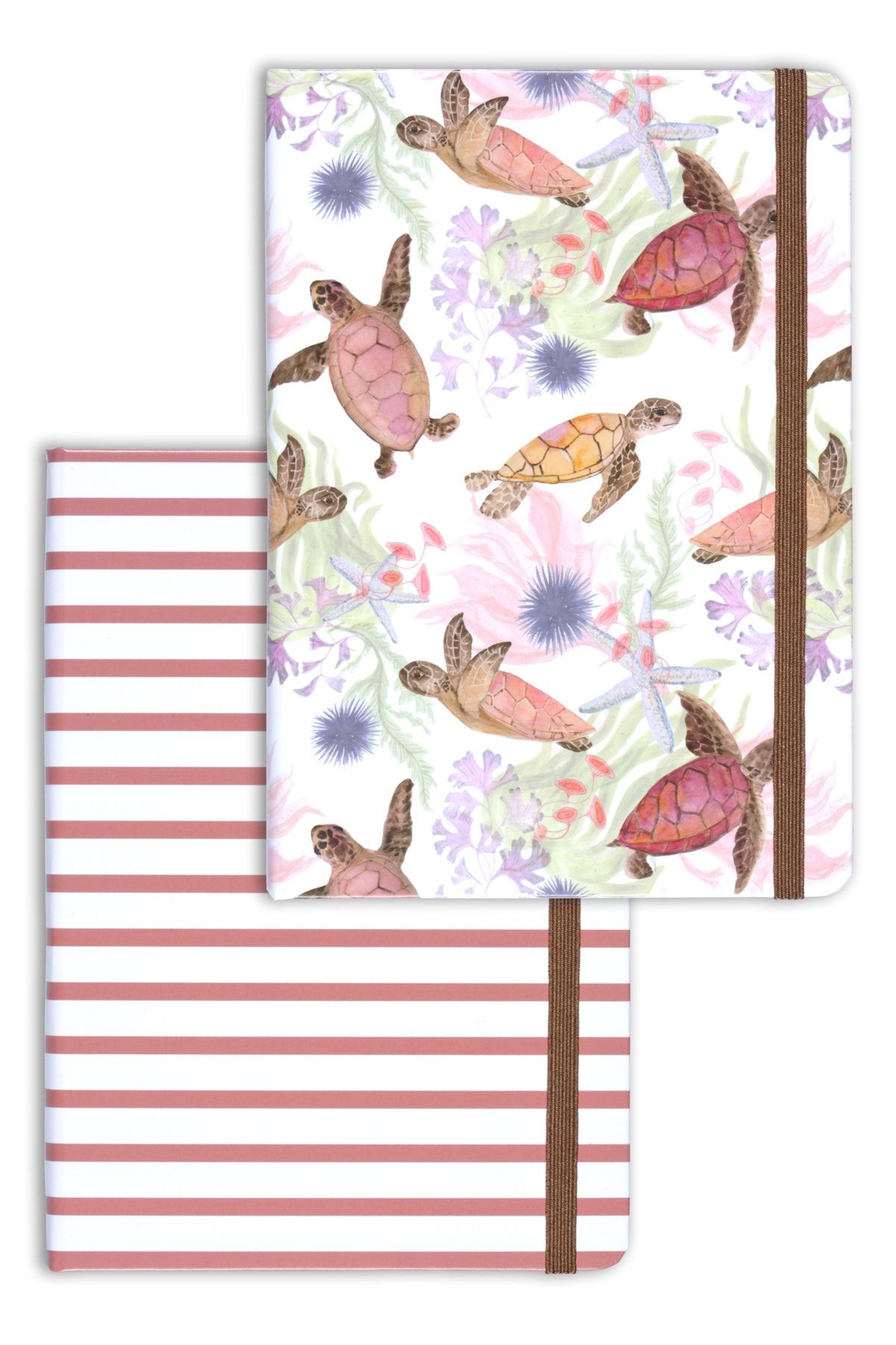 Matt Notebook Çizgili Caretta Carett Defter Seti 15x21 cm a A5 2'li