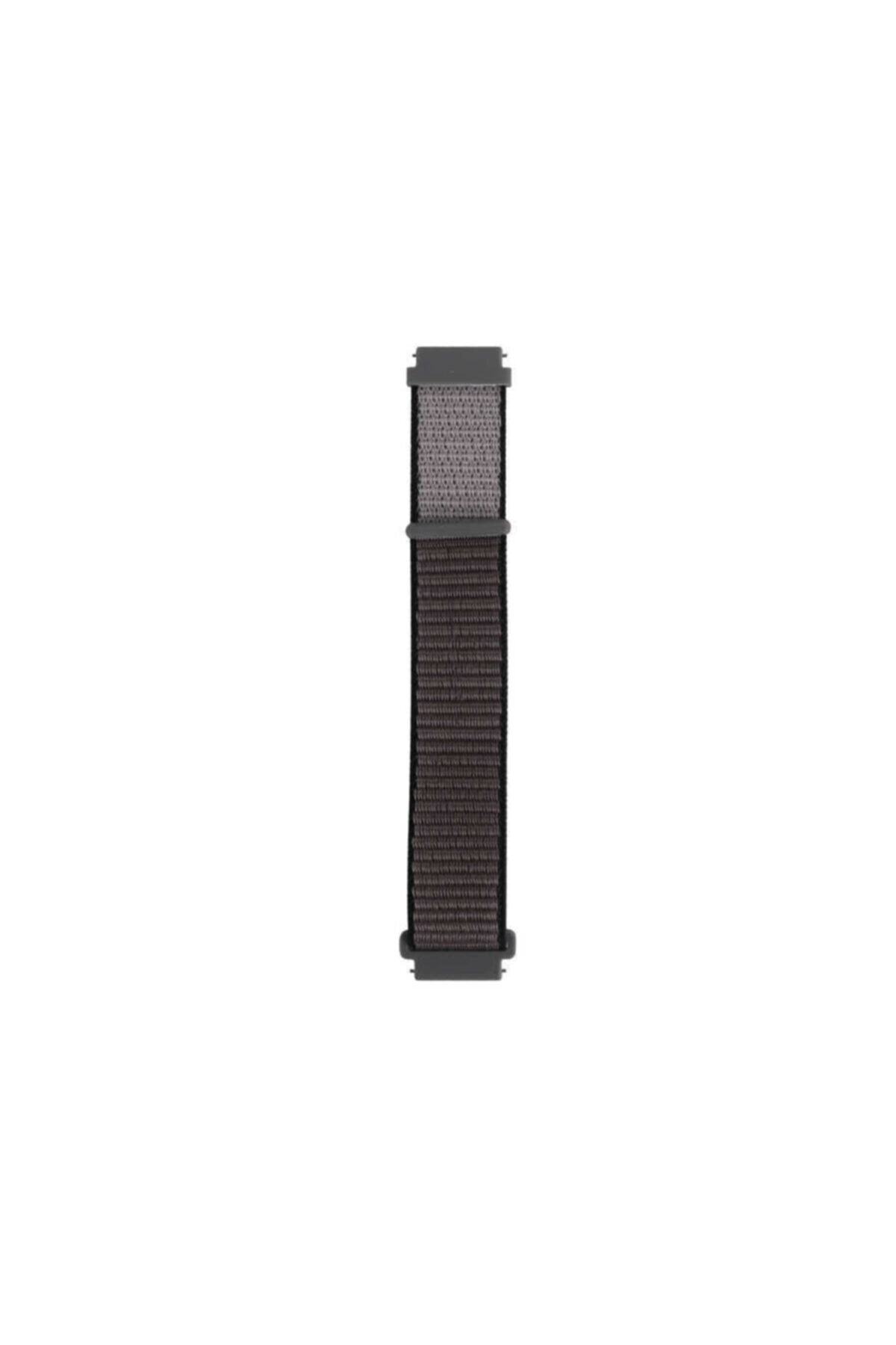 Xiaomi Mi Watch Color (22mm) Krd-03 Akıllı Saat Kordonu Hasır Dokuma Kordon Kayış Bileklik