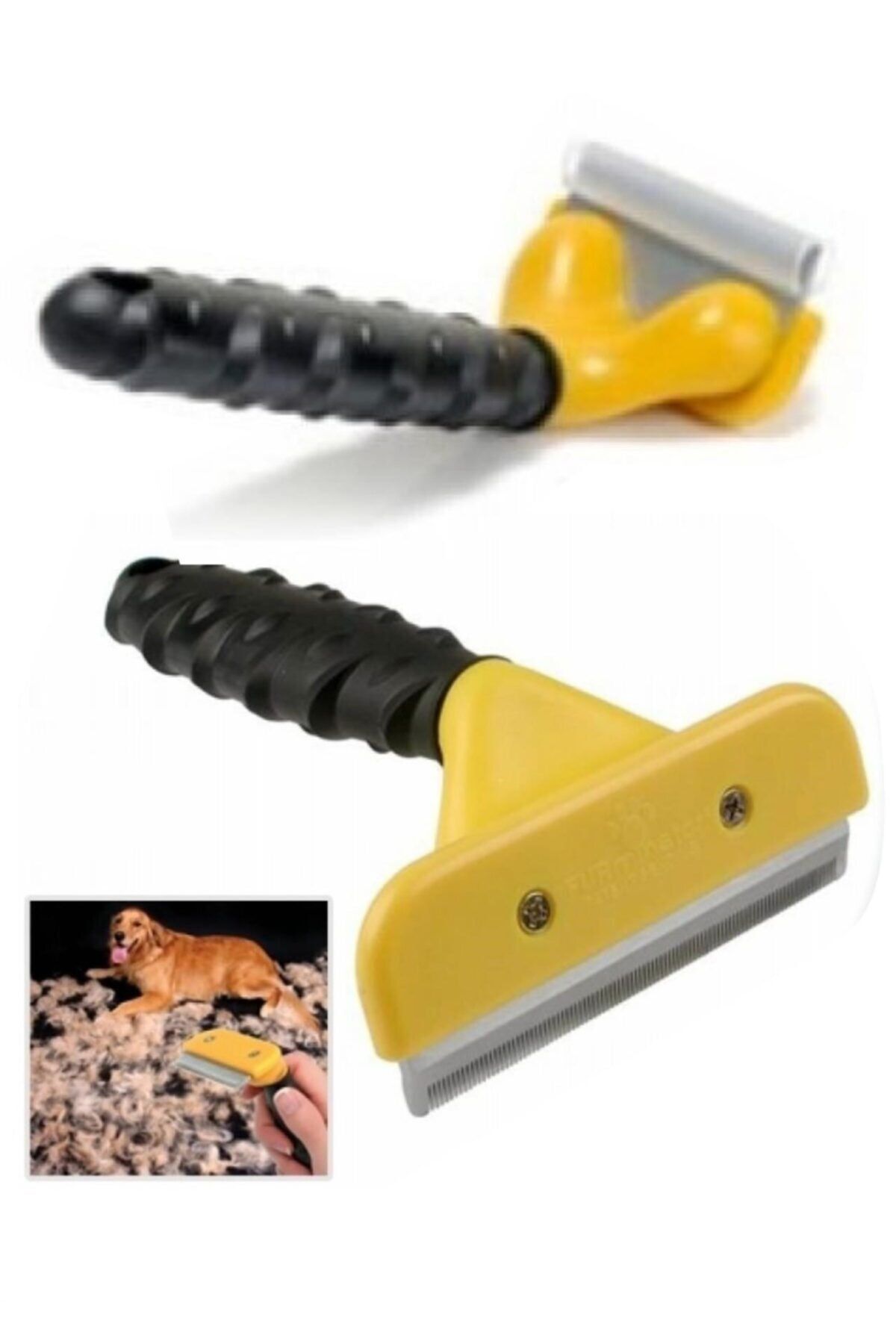 Furminator 10 Cm Kedi Köpek Tarağı Fırçası Tüy Alıcı Toplayıcı Tarak Fırça