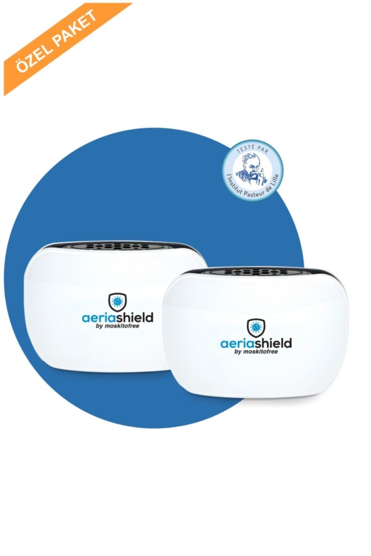 Aeriashield 2 Adet Family Özel Paket Virüslere Karşı %99 Oranında Etkili, Pasteur Enstitüsü Onaylı