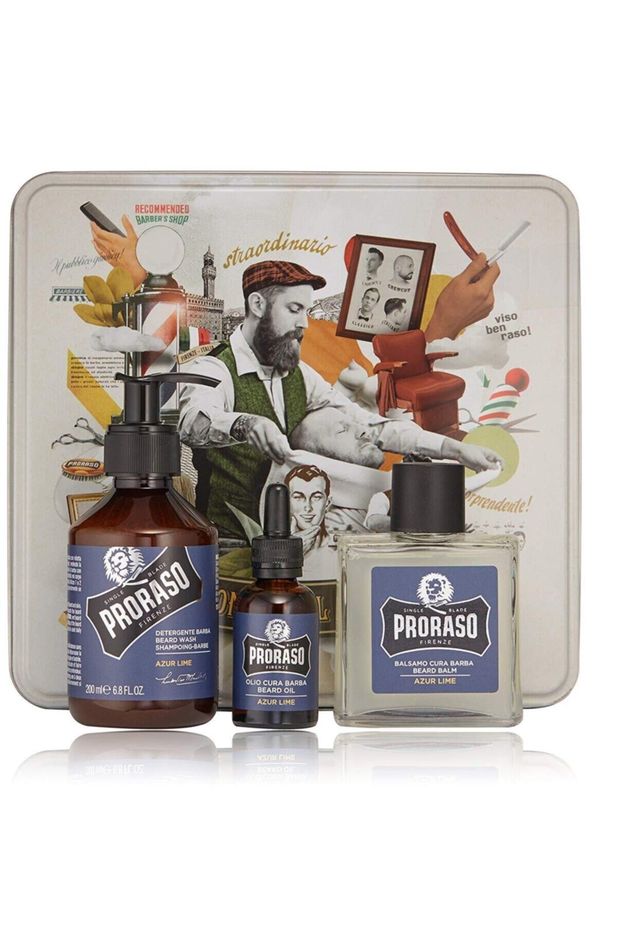 Proraso Sakal Bakım Seti Azure Lıme