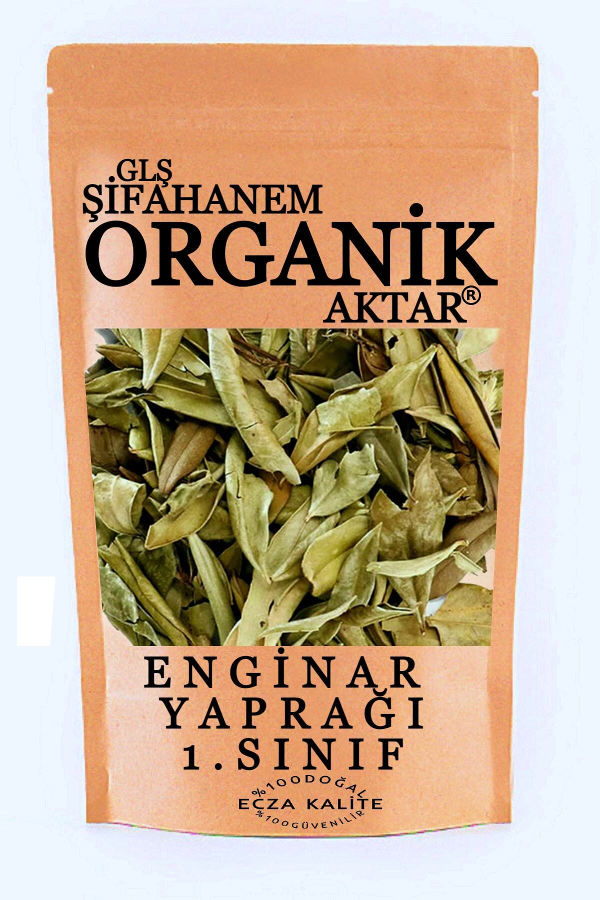 GLŞ ŞİFAHANEM ORGANİK AKTAR Enginar Yaprağı Kurusu Enginar Çayı Ecza Kalite 250gr