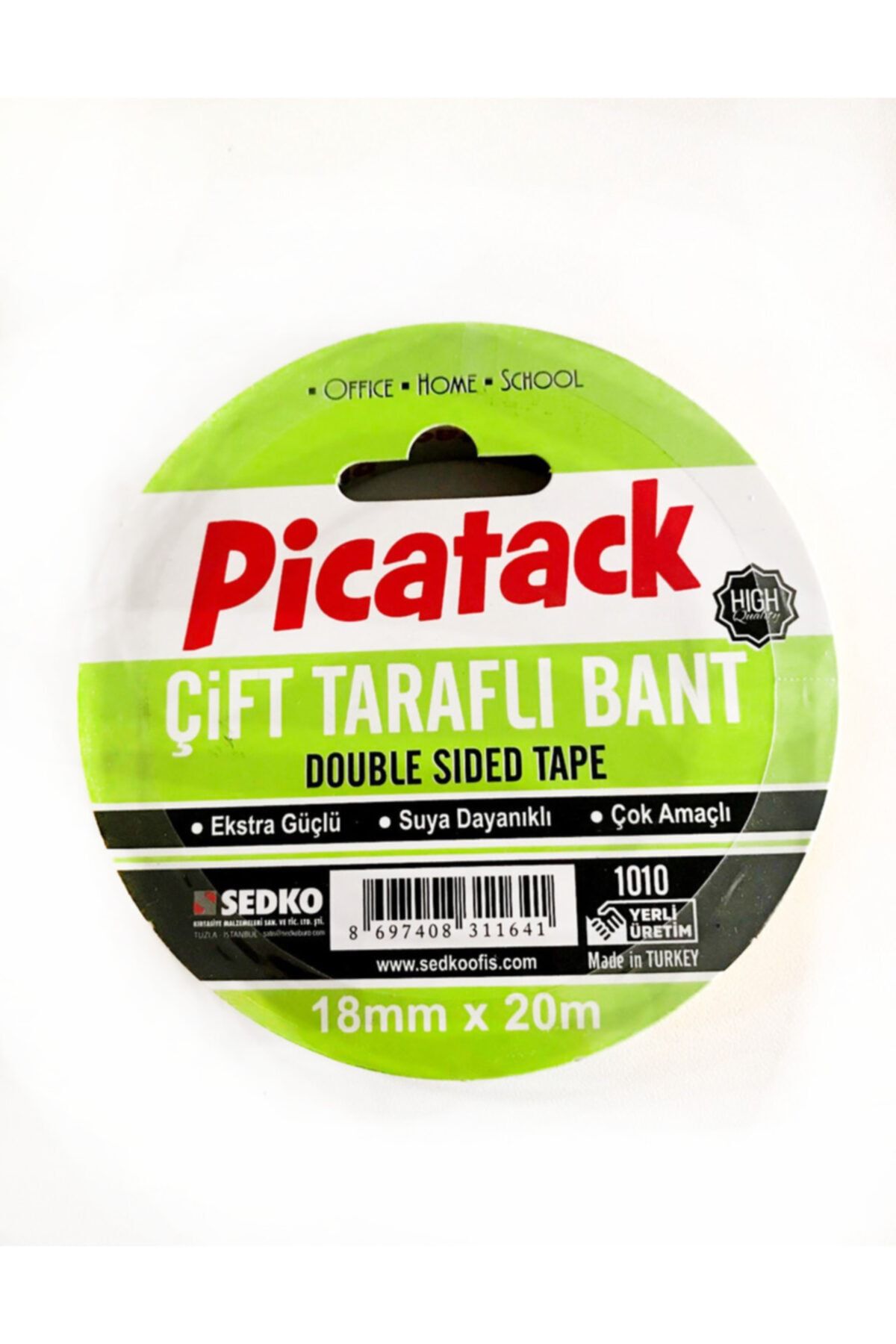 Picador Çift Taraflı Kağıt Bant Force 18mm X 20 Metre 4101 Kz-023