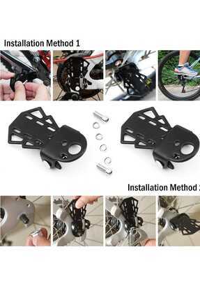 Arka Basamak Bisiklet Scooter E-bike Uyumlu Image 6
