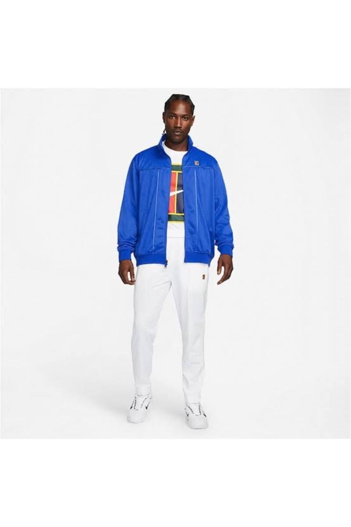 Nike Jacket Dark blue Regular fit Trendyol