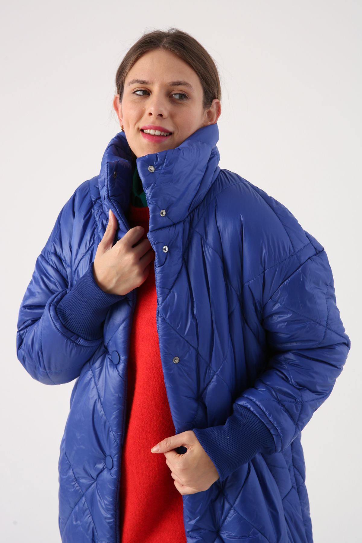 Saks puffer top coats
