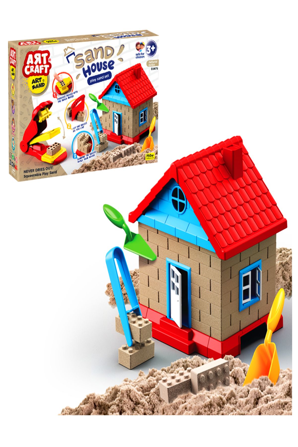 Kinetic sand best sale house