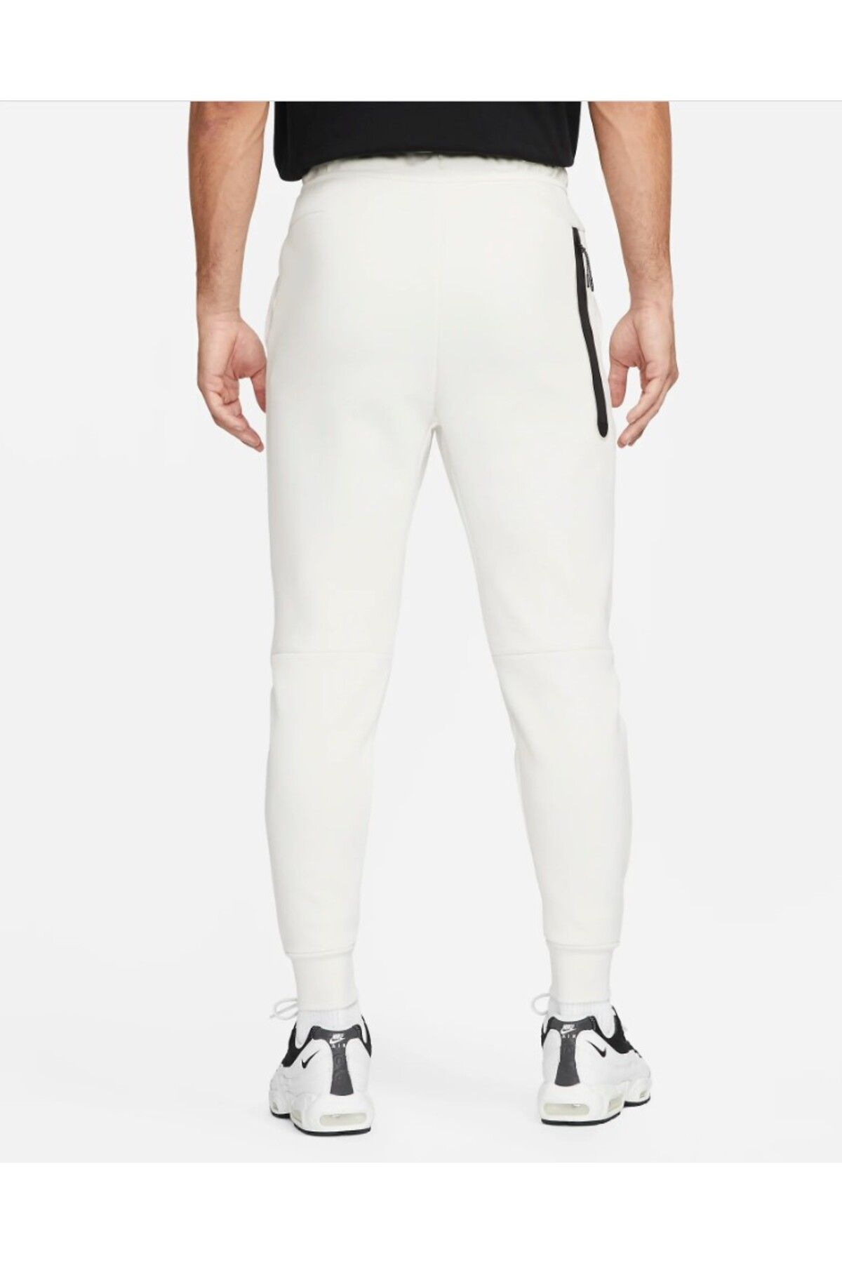 White tech fleece hot sale pants