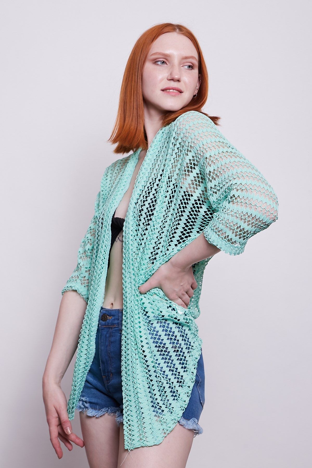 Bat sleeve discount cardigan