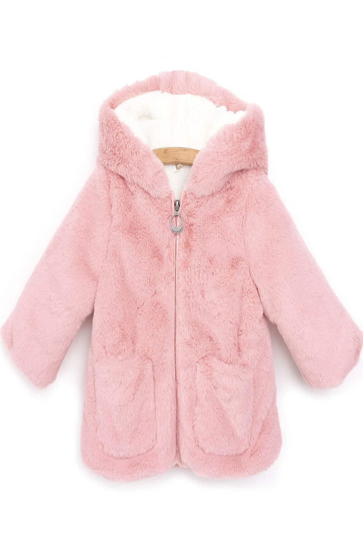 Furry baby jacket sales
