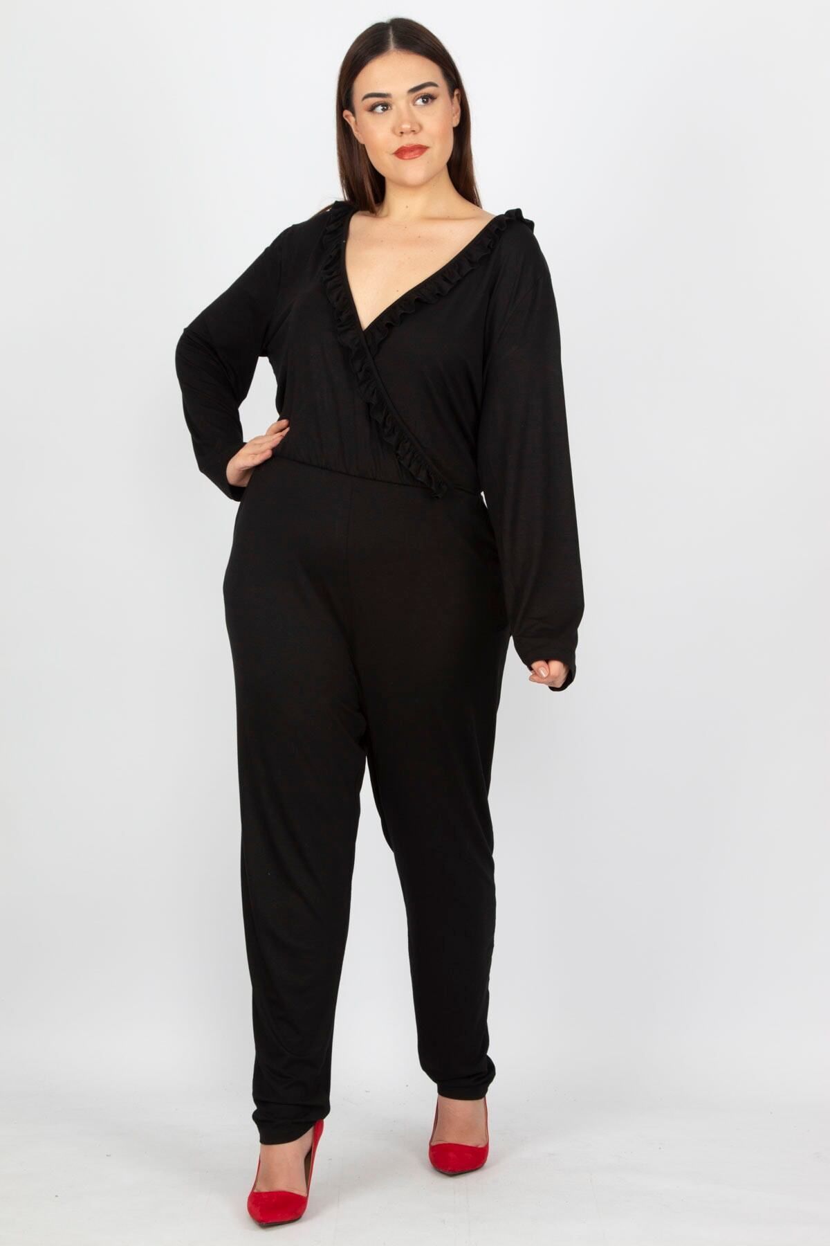 Ladies black sales jumpsuit size 18