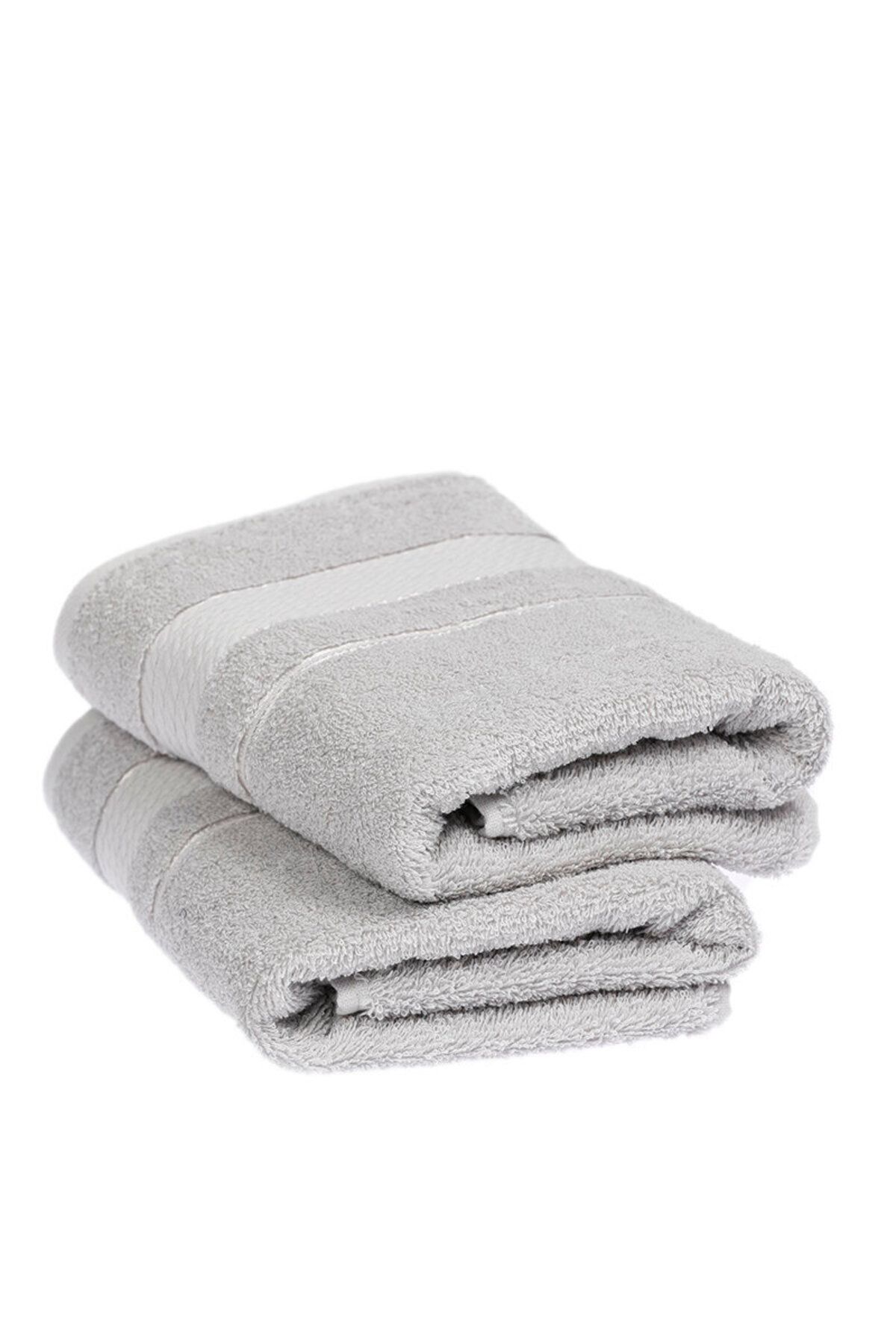 Grey and sales white towels