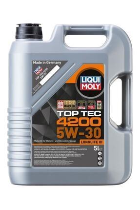 5w30 Motor Yağı Tam Sentetik Top Tec 4200 5 Litre (8973) (2024 ÜRETİM) Image 0