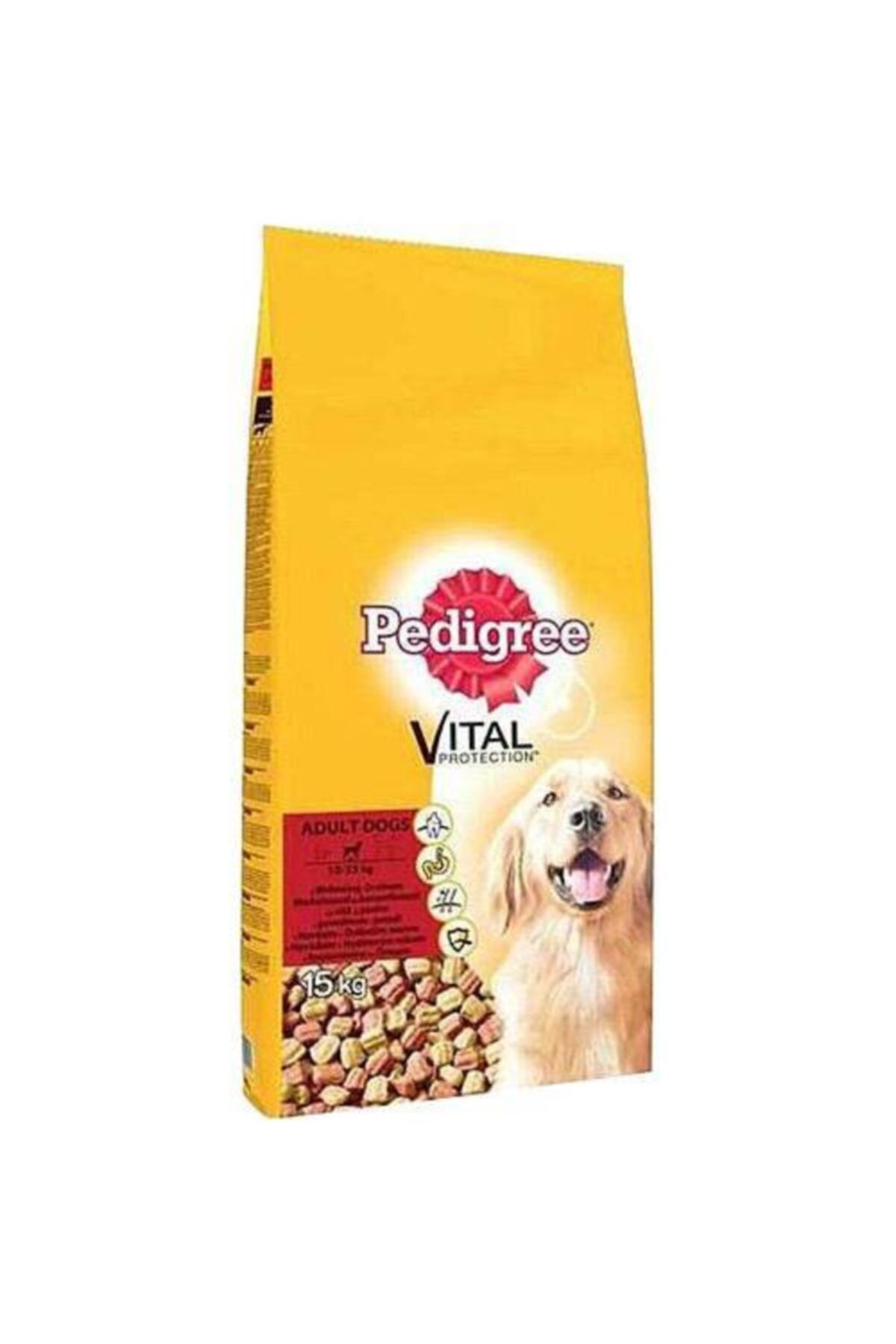 pedigree pedigree yetiskin sigir etli kumes hayvanli kopek mamasi 15 kg fiyati yorumlari trendyol