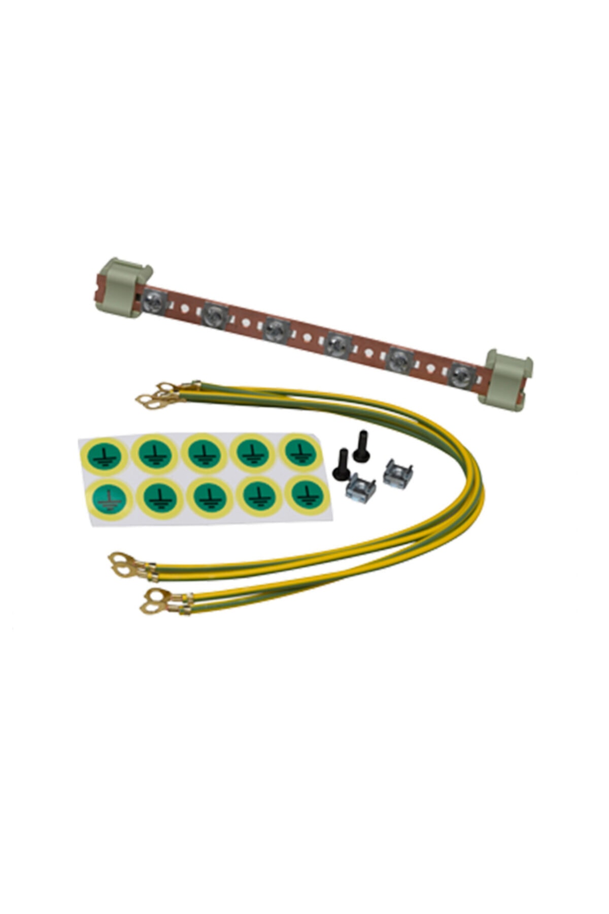 cabex 19'' Rack Montaj 1u Topraklama Seti