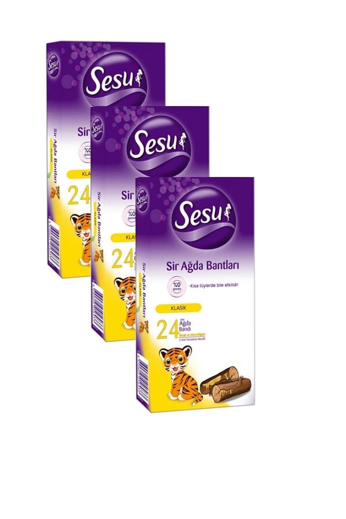 Sesu Klasik Ağda Bandı 24 'lü X3 Adet