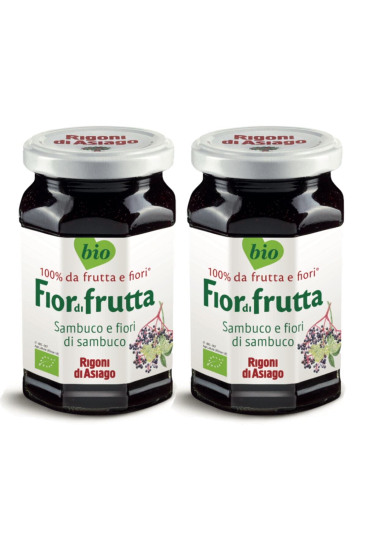 Rigoni Di Asiago Fior Di Frutta Şeker Ilavesiz %100 Organik - Mürver Ve Mürver Çiçeği (2 ADET)