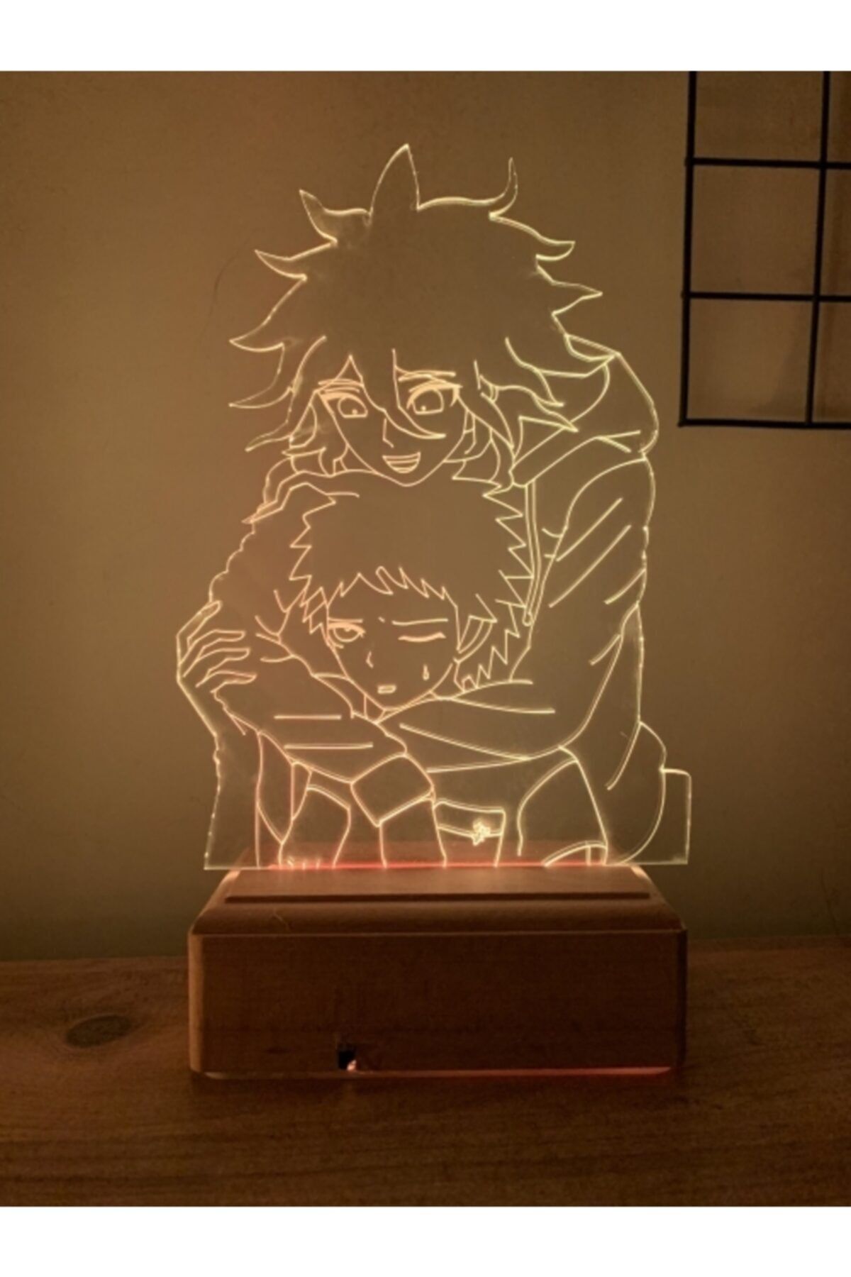Modiwa Design Danganronpa Nagito Komaeda Hajime Hinata 16 Renk Gece Lambası