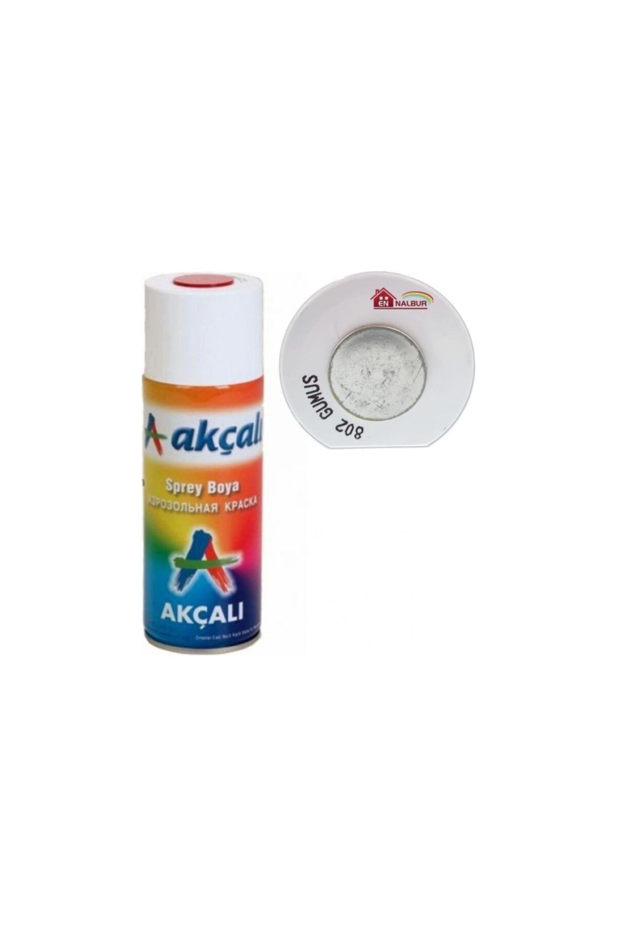 Akçalı Sprey Boya Gümüş