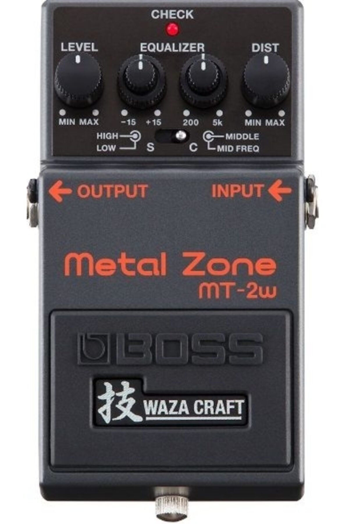 Boss Mt-2w Waza Metal Zone Distortion Pedalı