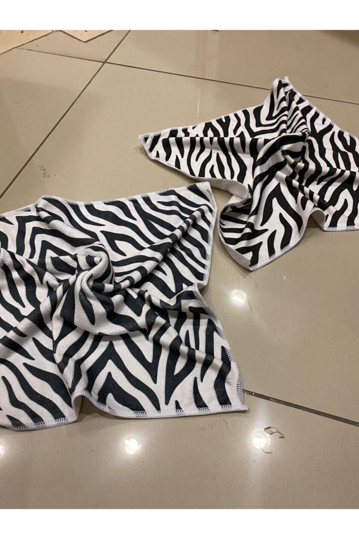MissClean Mikrofiber Zebra Desenli Bulaşık Bezi