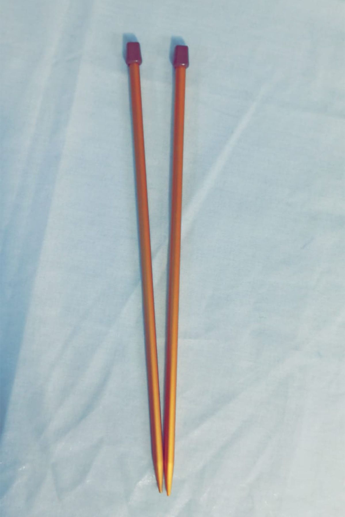 Tunç Gold Gümüş Örgü Şişi 10 Numara 35 cm