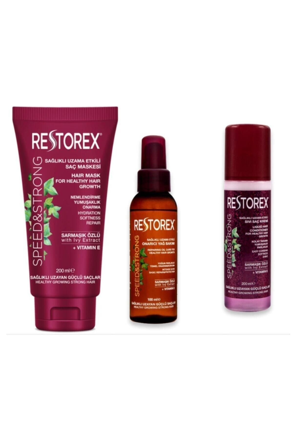 restorex sac maskesi 200 ml sivi sac kremi 200 ml argan yag 100 ml fiyati yorumlari trendyol