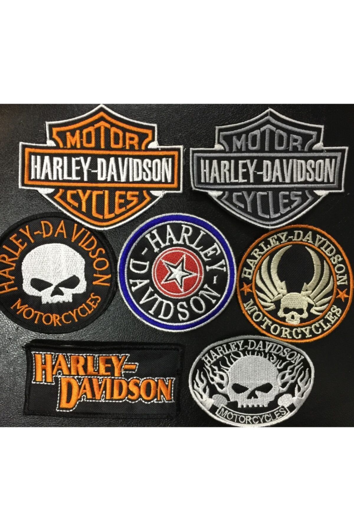 ZID Harley Davidson Yama Seti Yama Patch Arma Motorsiklet