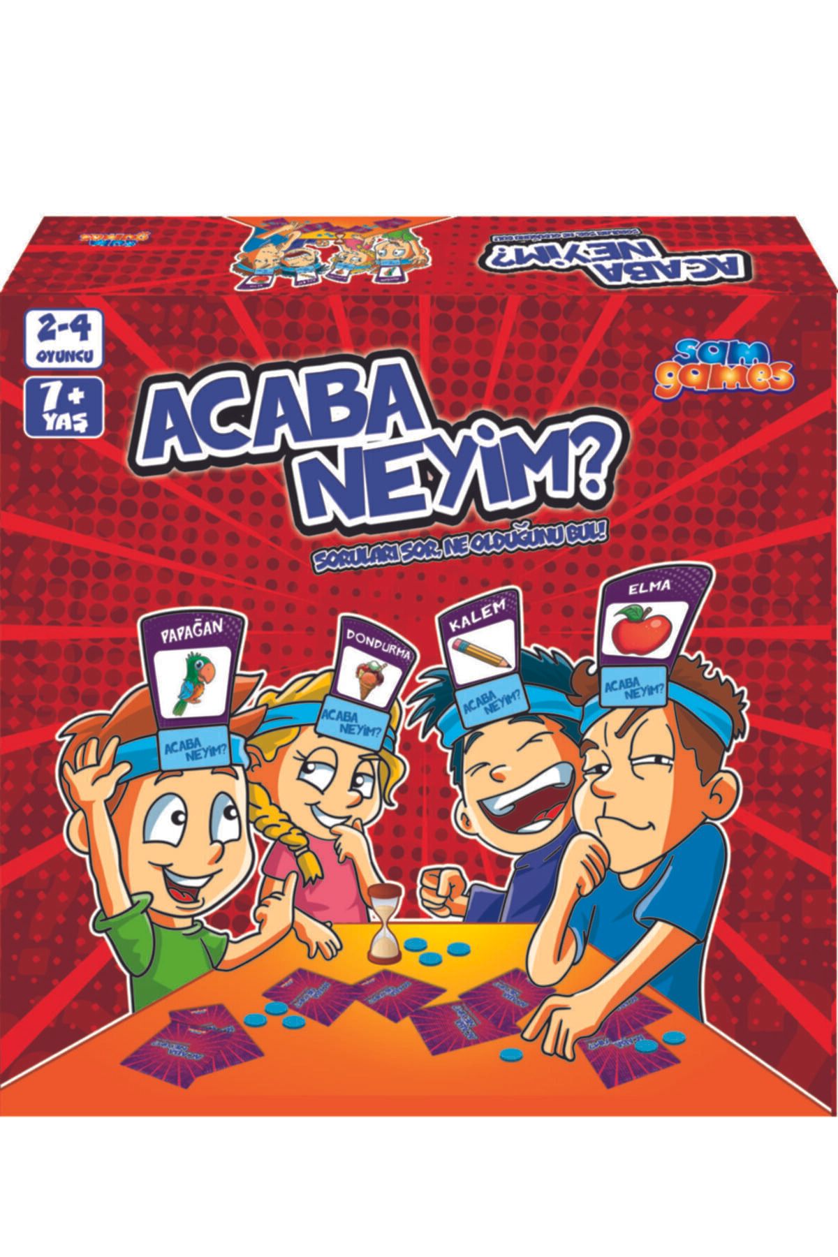 Serin Alışveriş Acaba Neyim  Kutu Oyunu Sam Gmaes