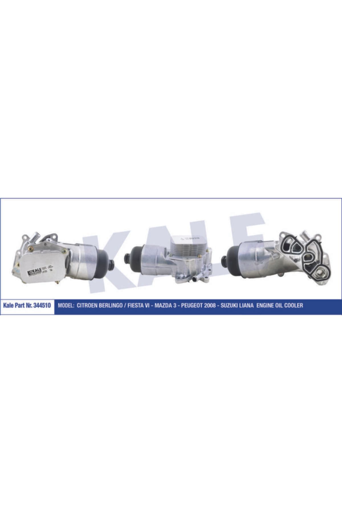 Universal Yag Sogutucu Komple P107 P206 P307 C1 C2 C3 Dv4 (1,4hdı) P307 P4