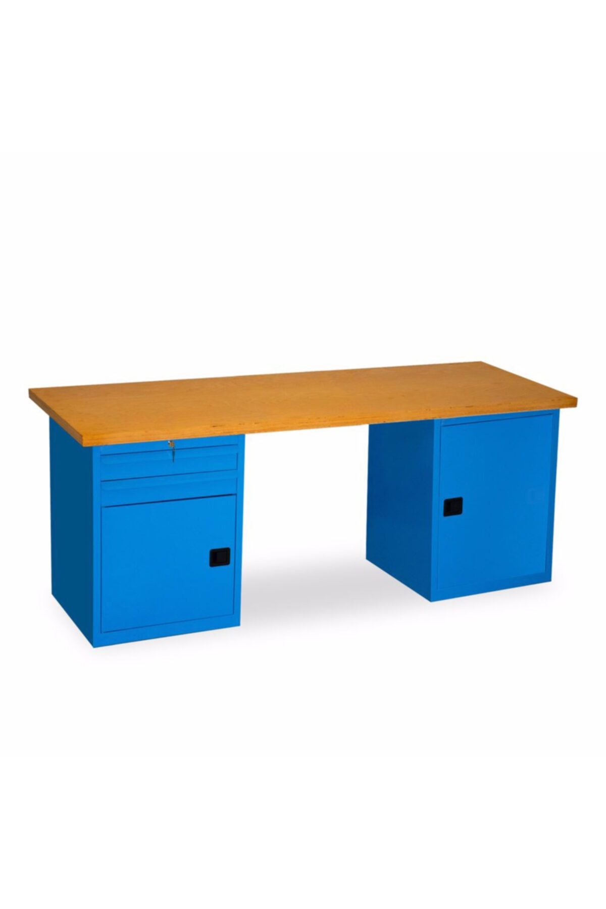 Star Çelik Çalışma Tezgahı 2 Çekmeceli Dolaplı-2130 Mm