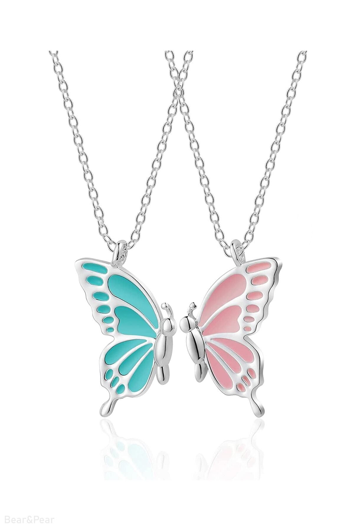 Magnetic shop butterfly necklace
