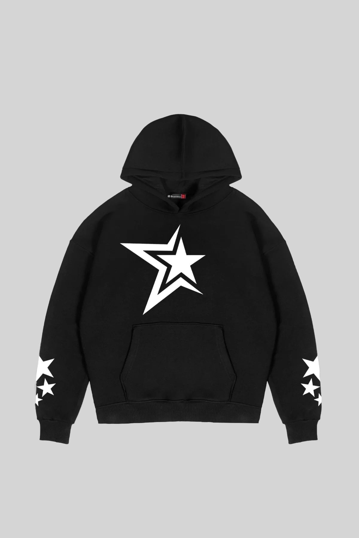 Unisex black top hoodie