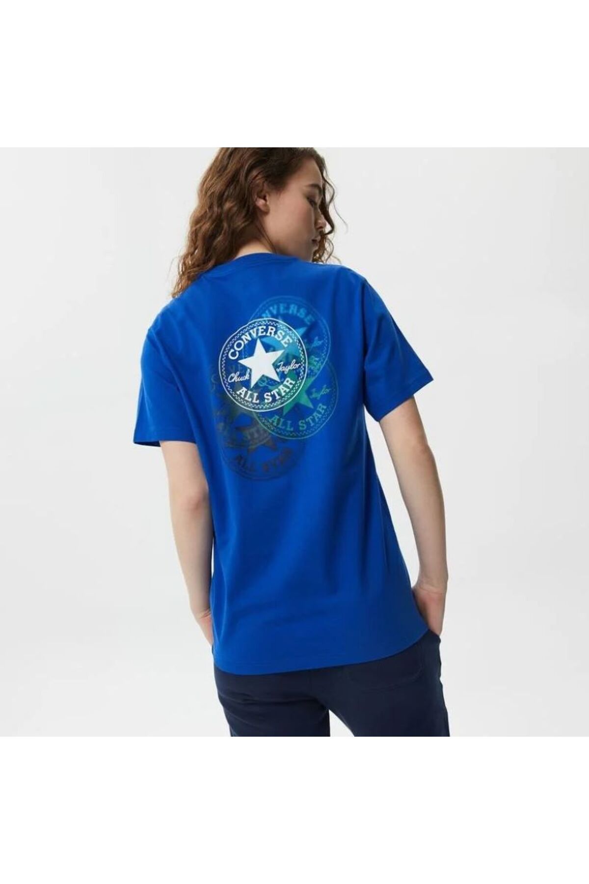 Chuck taylor t shirt online blue