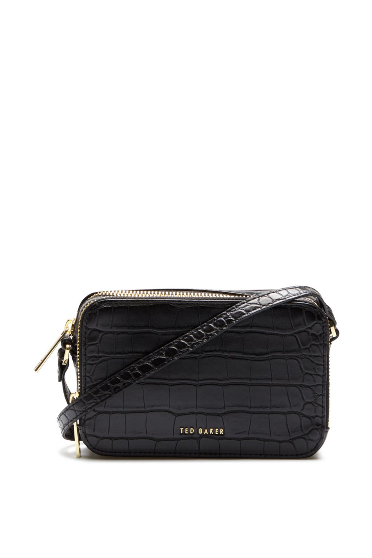 Black ted baker shoulder discount bag