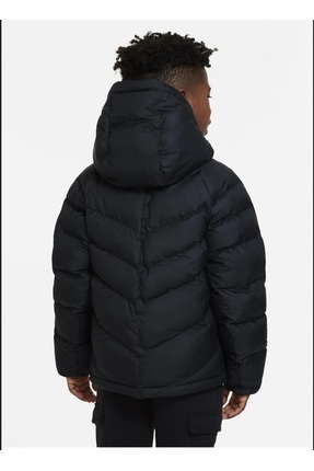 Sportswear Synthetic-Fill Kapüşonlu Çocuk Mont Image 2