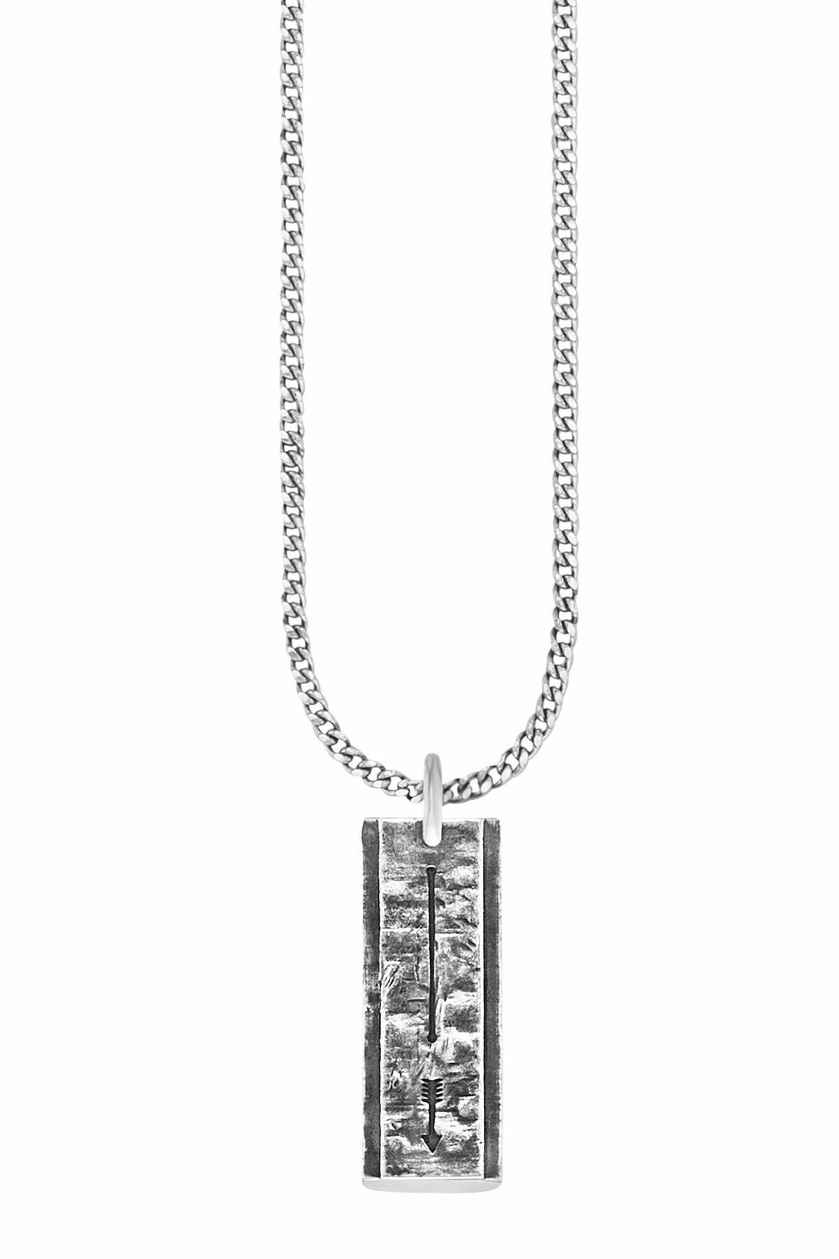 Caï Halskette – Silber - Weiß - Trendyol | Silberketten