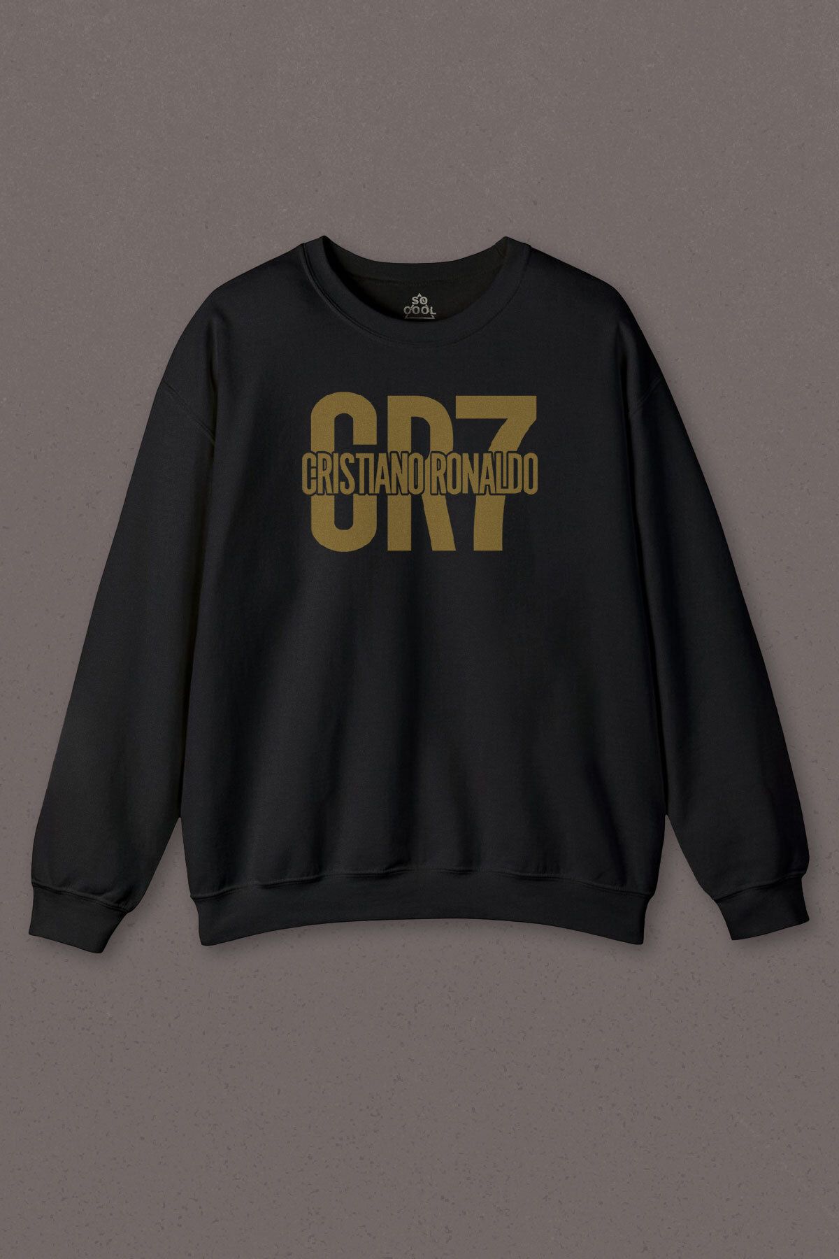 so cool Black Printed Cristiano Ronaldo Best Footballer Printed