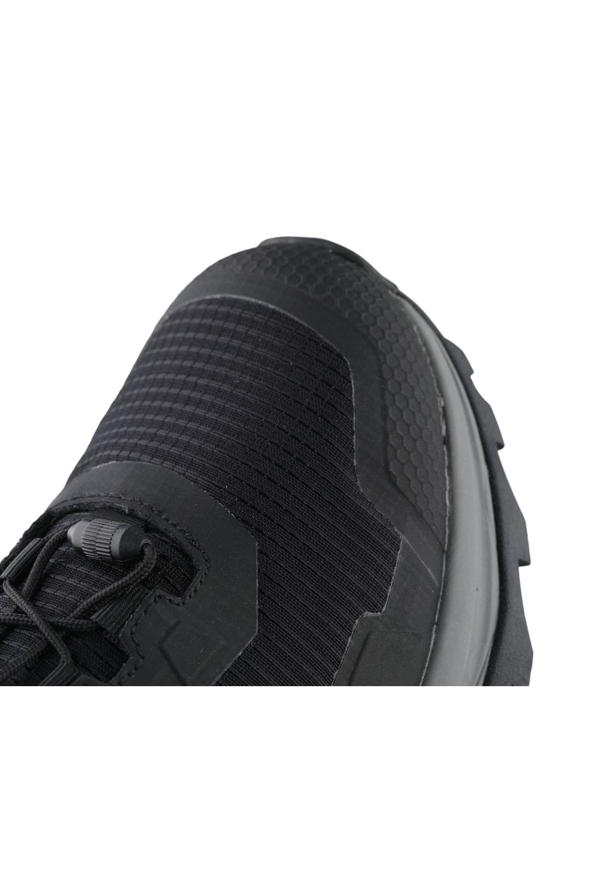 CAT 013M101106 Riesco Black Deri Tekstil Erkek Outdoor Ayakkabısı Siyah