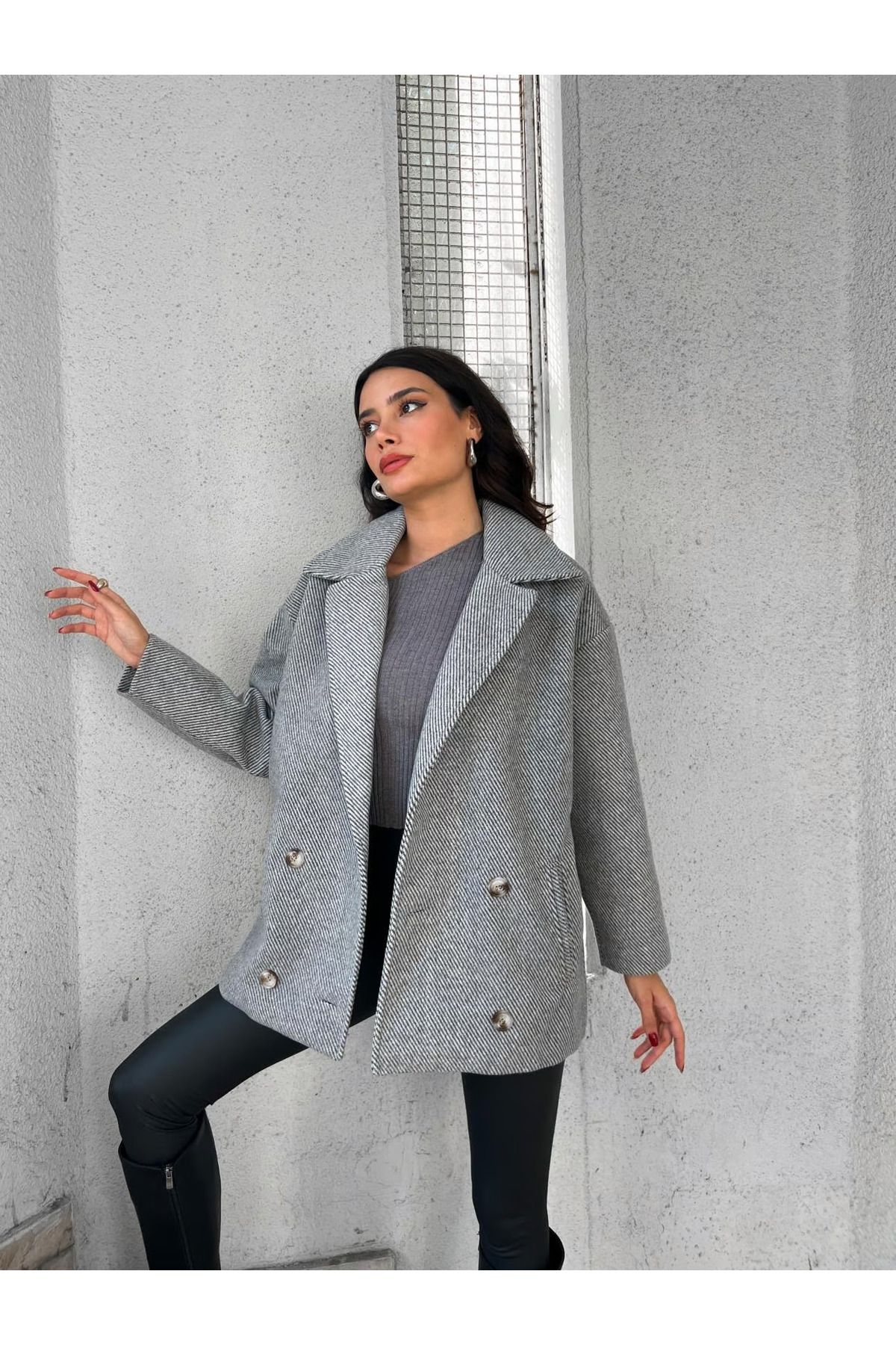 CurcunaShop Women s Imported Fabric Premium Quality Short Coat