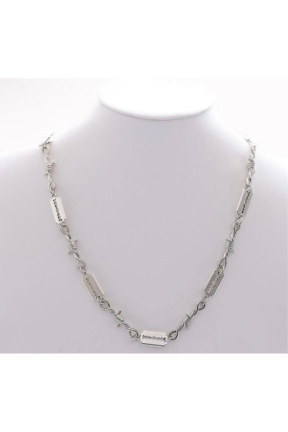 Razor wire necklace deals
